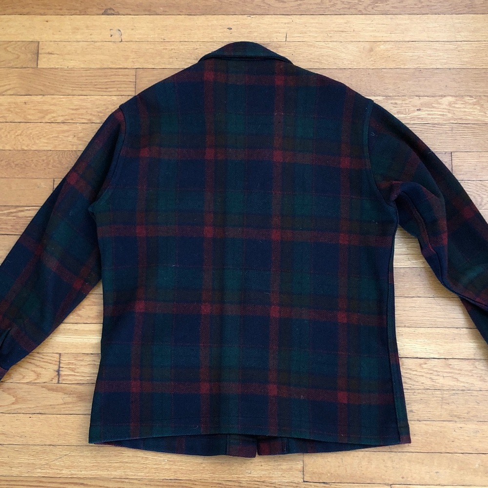 Vintage Pendleton Men's All Wool Shirt Jacket - Picture 9 of 13